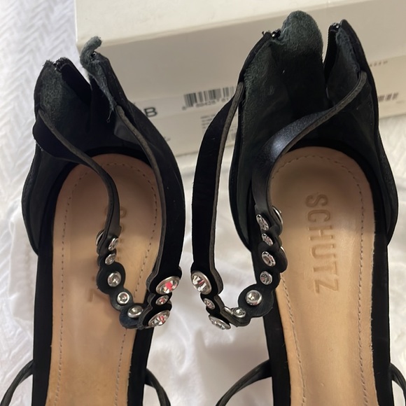 Schutz Brelyn black size 8.5 - Picture 5 of 9